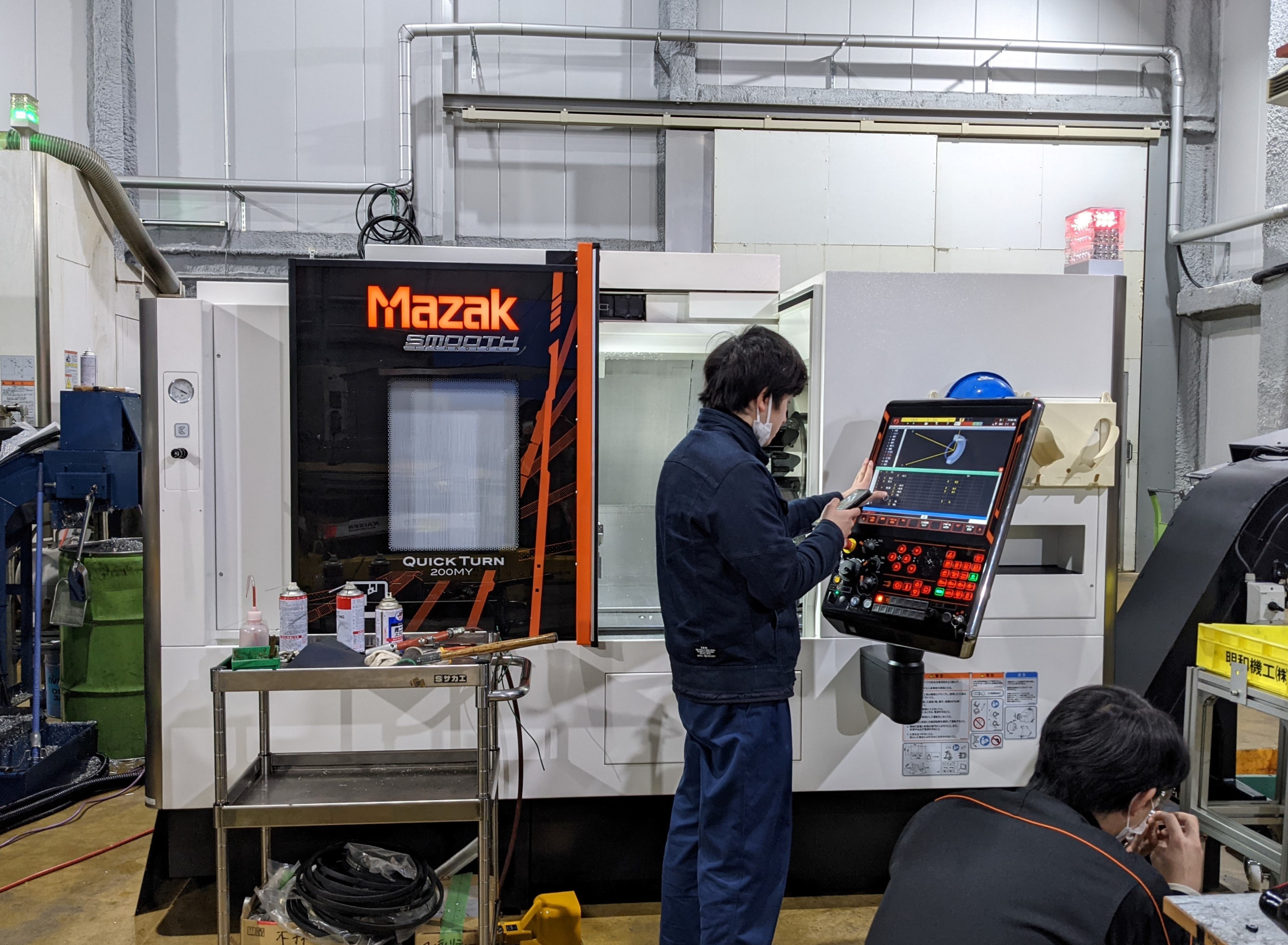 複合旋盤が入りました